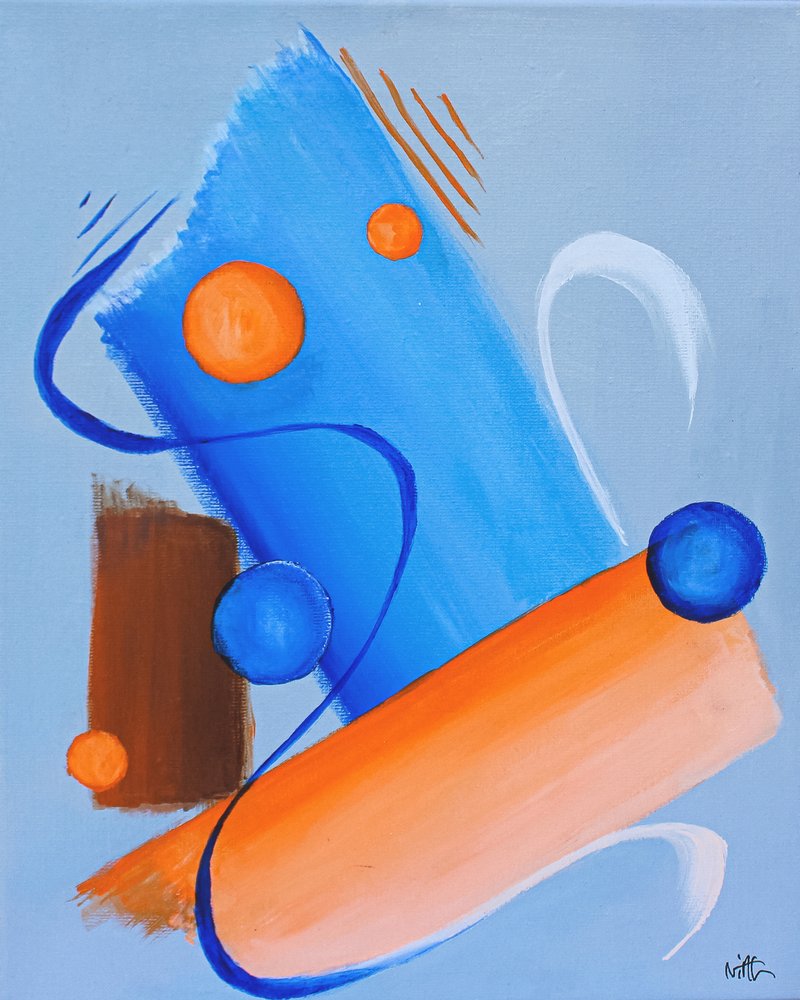 Formas abstratas vibrantes de Nicolas Alsterdal