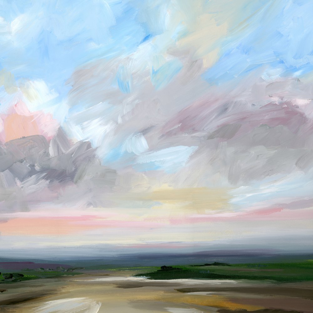 Paisagem «Blush Sky» de Nicole Walsh