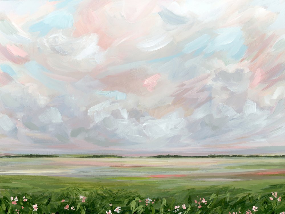 Paisagem em tons pastel de sonho de Nicole Walsh