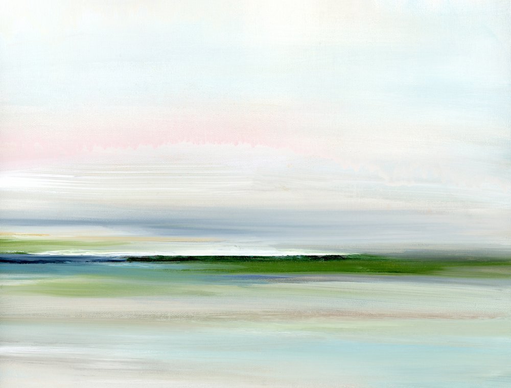 Paisagem abstrata serena de Nicole Walsh