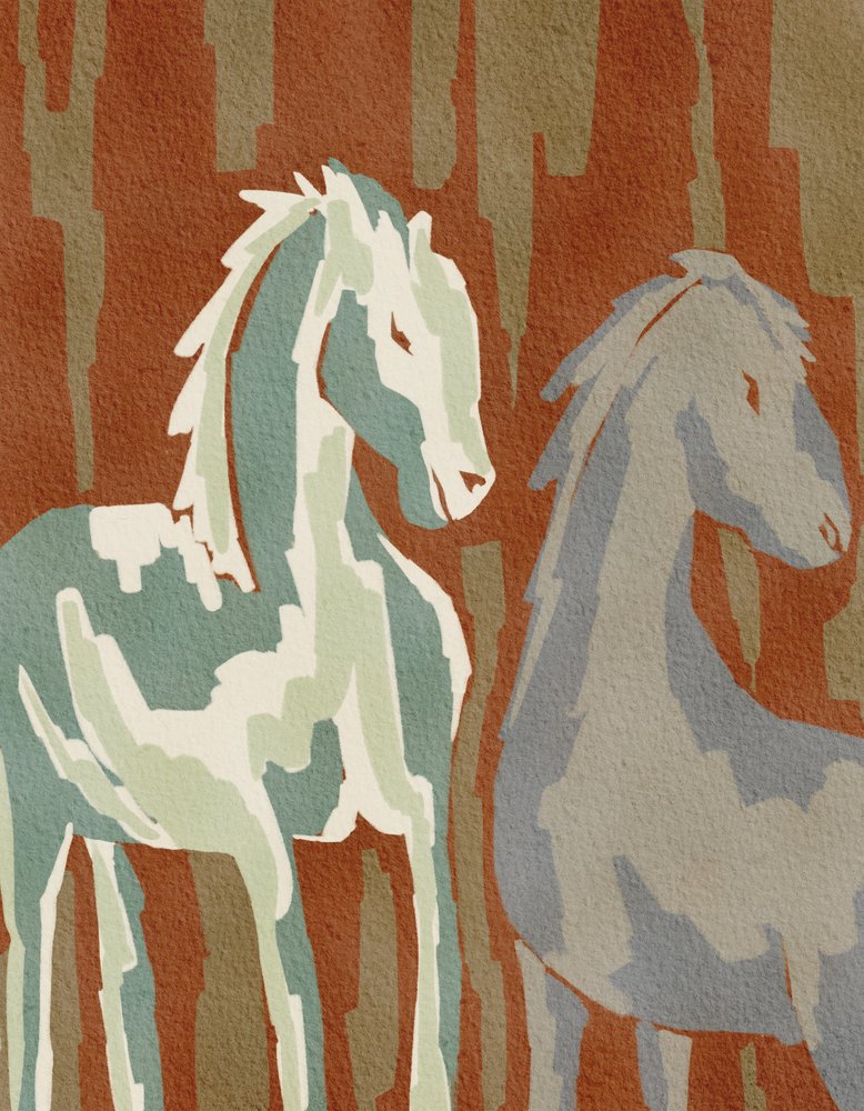 Resumo: Cavalos da Floresta de Nikita Jariwala