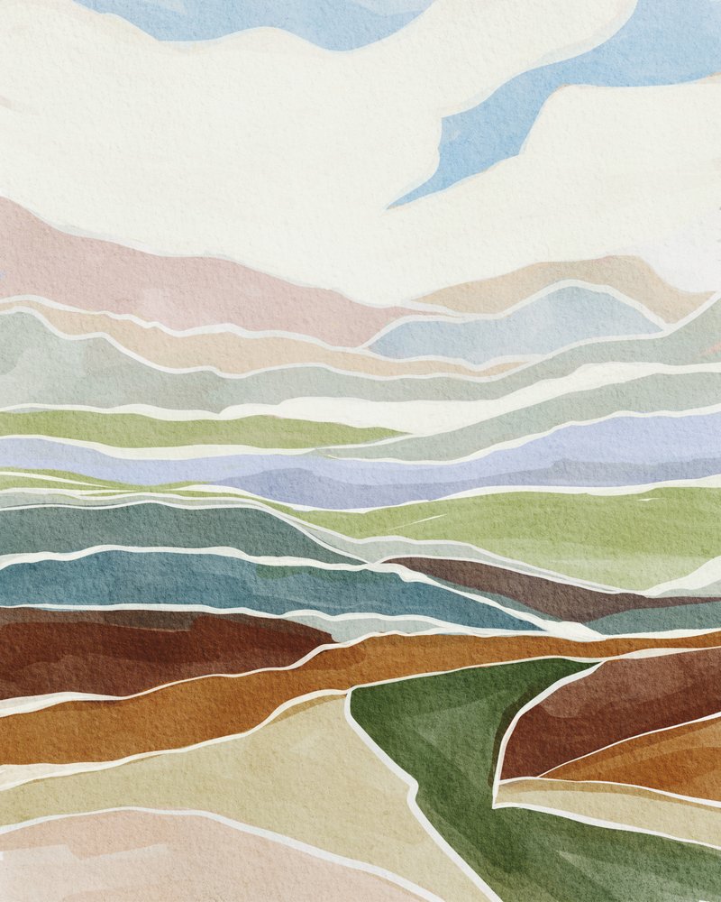 Tons de paisagem em camadas de Nikita Jariwala