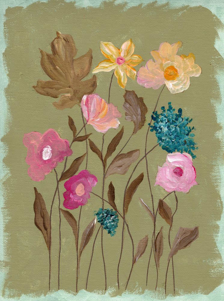 Flores de um jardim pitoresco de Nikita Jariwala