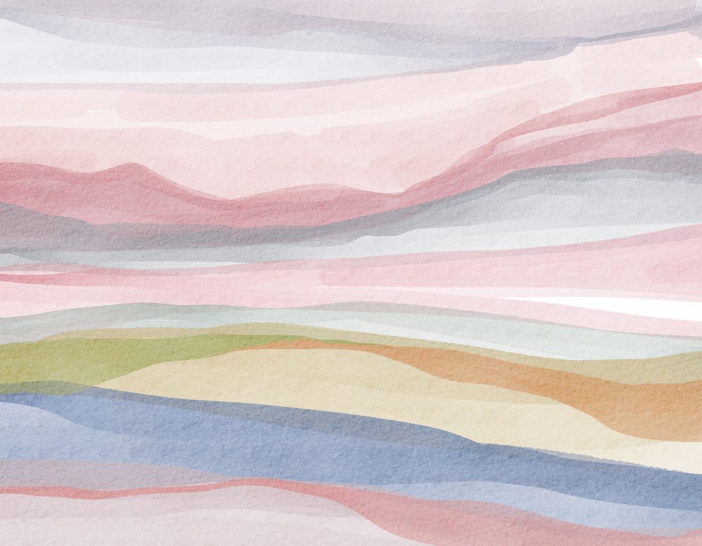 Paisagem em aguarela pastel de Nikita Jariwala