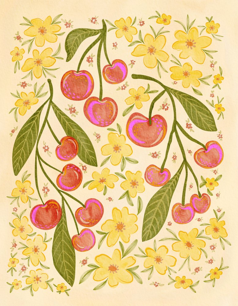 Flores de cerejeira de Nikita Jariwala