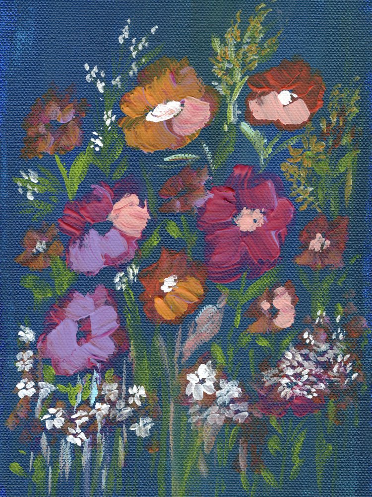 Bouquet floral vibrante de Nikita Jariwala
