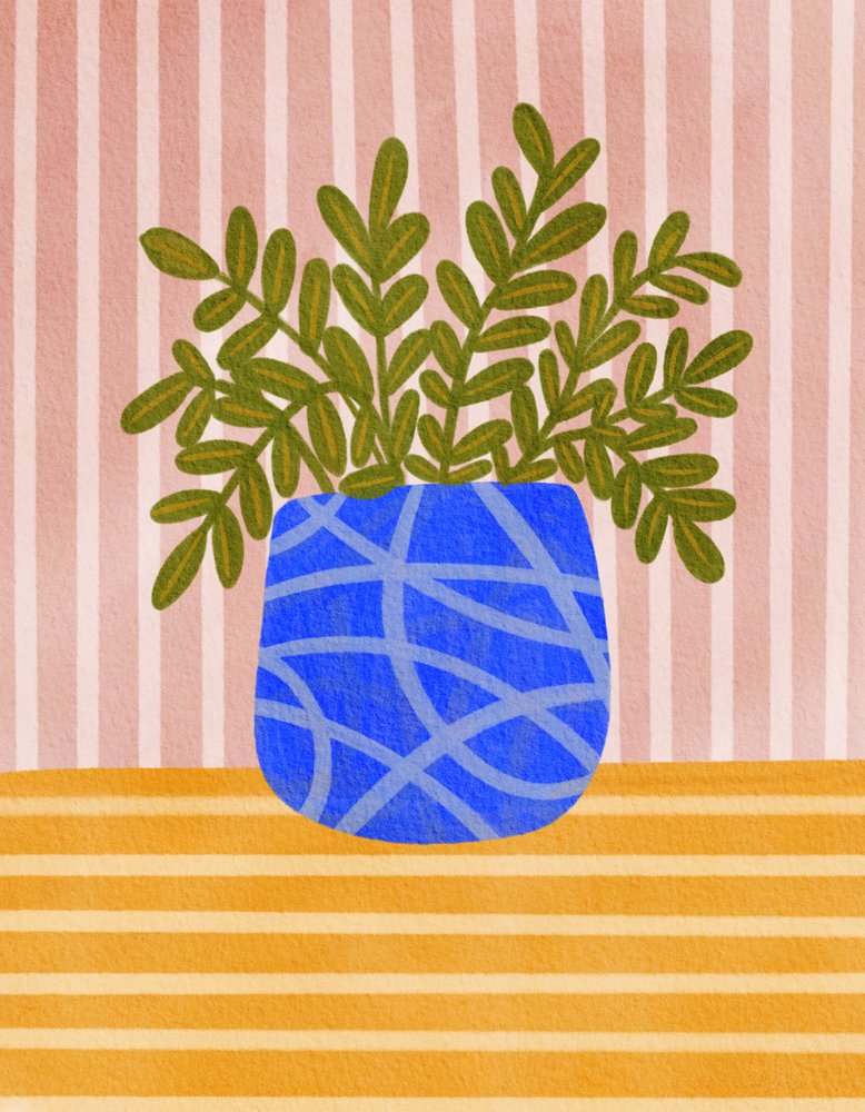 Planta de interior com cores vivas de Nikita Jariwala