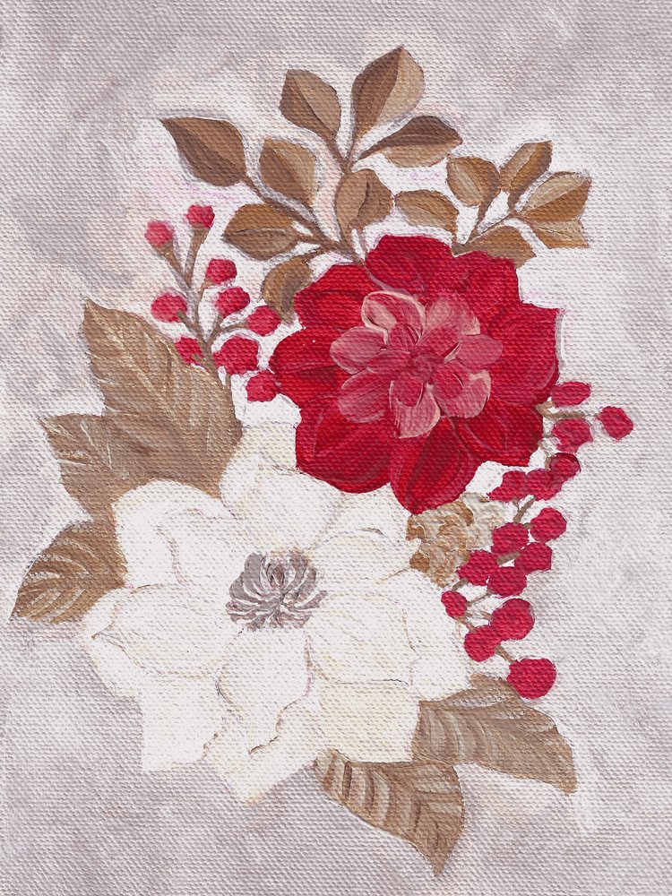 Ramo de flores de inverno de Nikita Jariwala