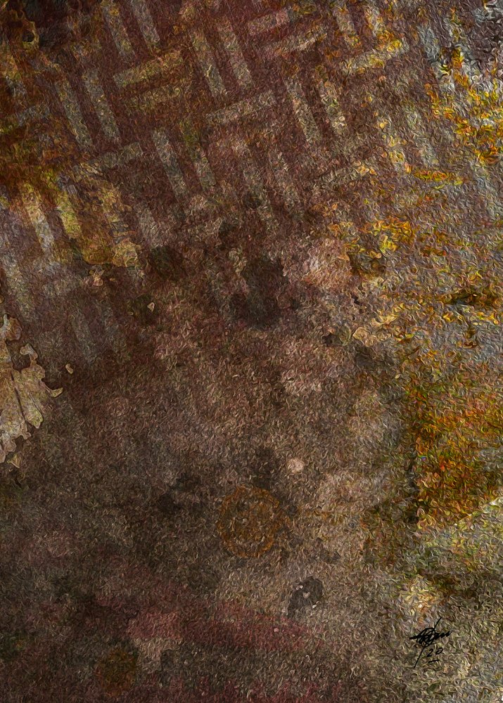 Textura terrosa envelhecida de Osvaldo Russo