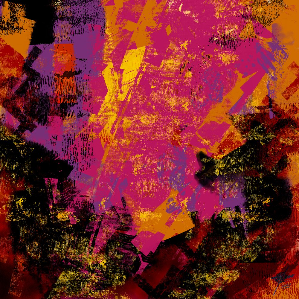 Grunge abstrato e enérgico de Osvaldo Russo