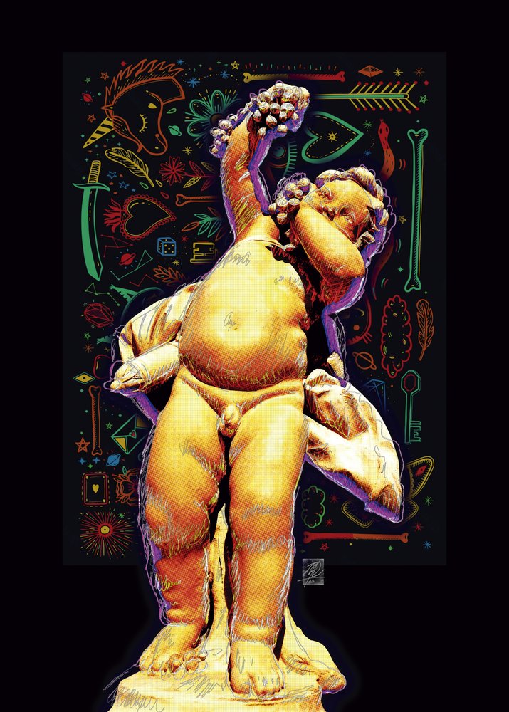 Golden Putto Doodles de Osvaldo Russo