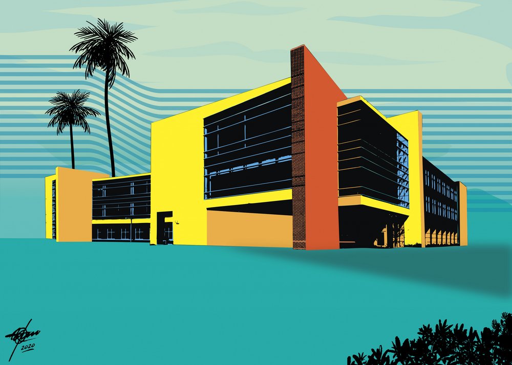Arquitetura tropical vibrante de Osvaldo Russo