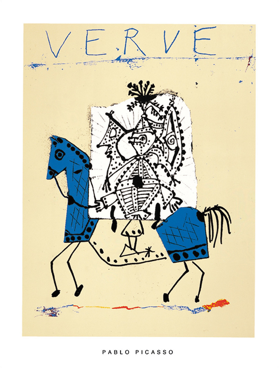 Capa da revista Verve, 1951 de Pablo Picasso