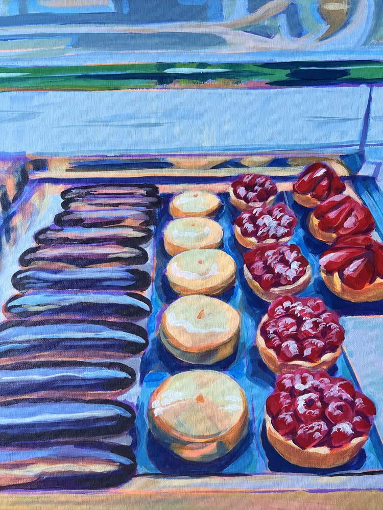 Pastelaria francesa colorida de Pauline Wegman | Key and Sea Creative