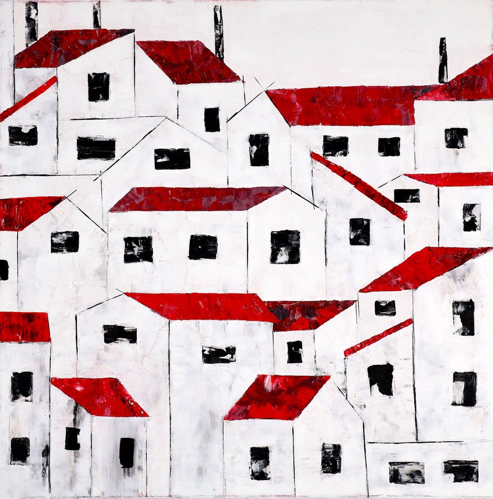 A encantadora vila de telhados vermelhos de Poonam Choudhary