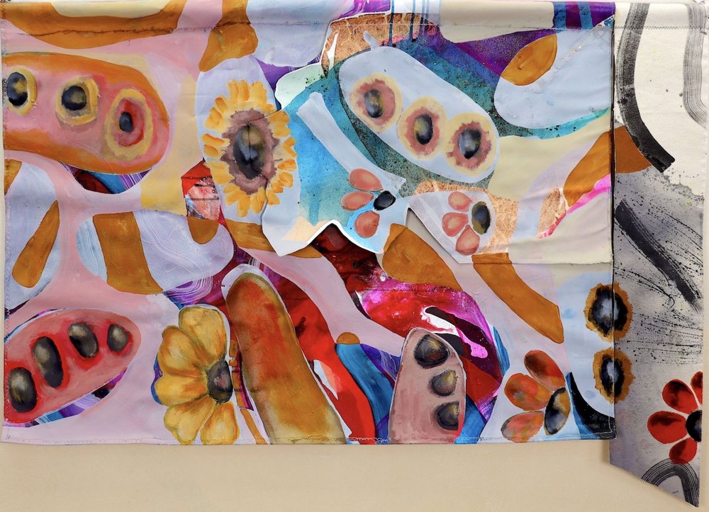 Flores abstratas vibrantes de Poonam Choudhary