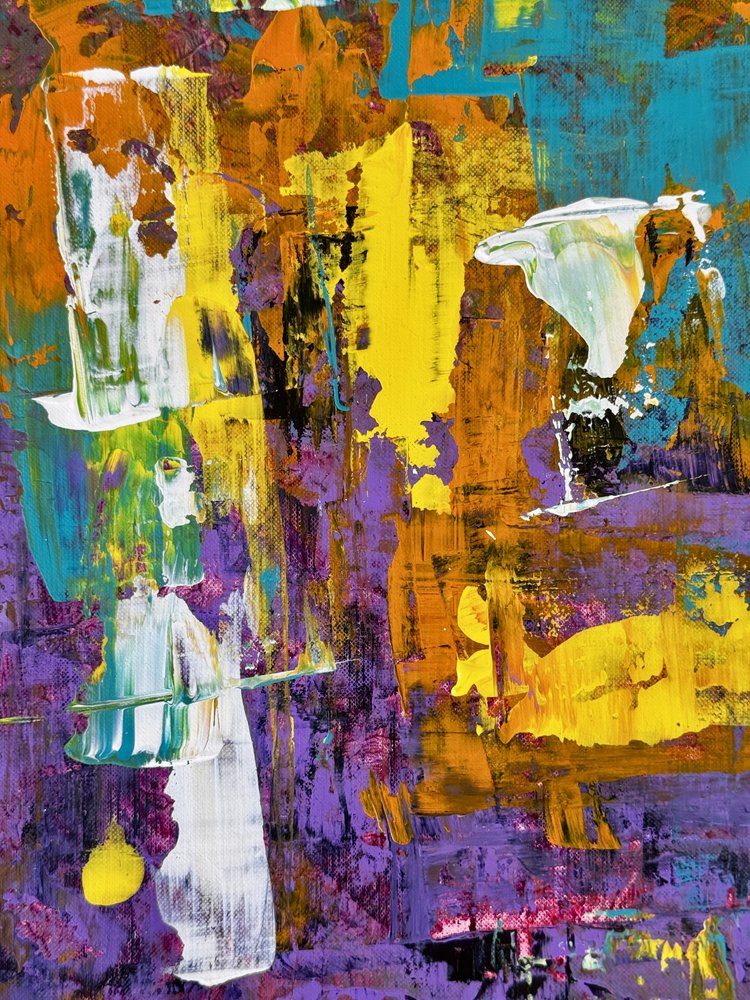 Expressionismo abstrato vibrante de Preston Harmon
