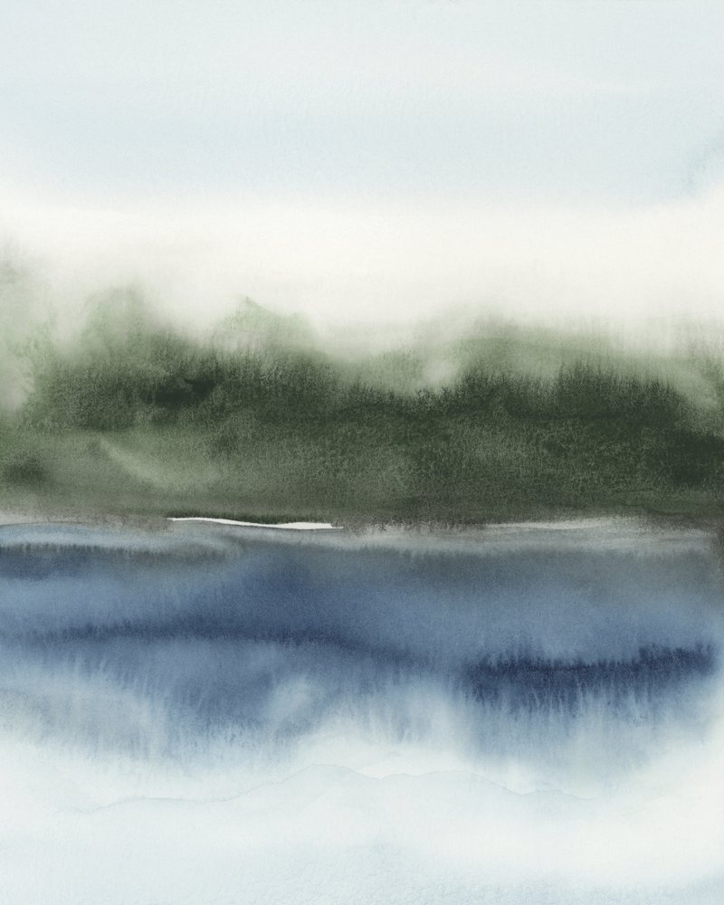 Paisagem abstrata serena de Rachel Elise