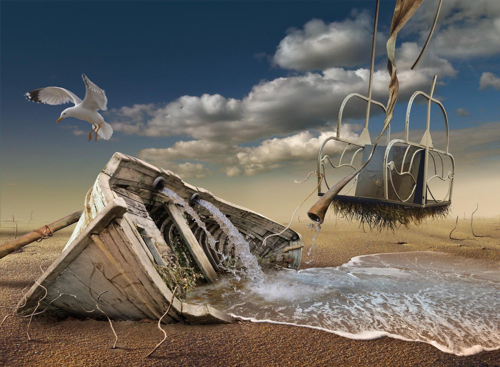 Sonho surreal no deserto de Radoslav Penchev
