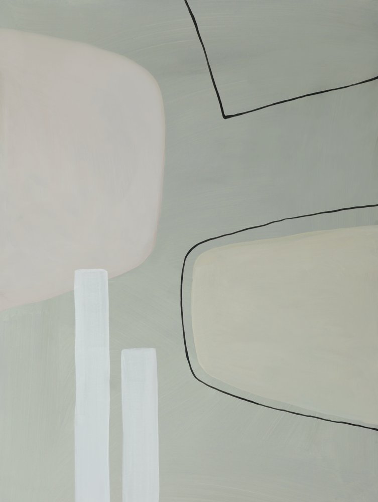 Formas abstratas suaves de Renate Holzner