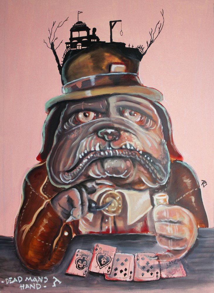 Wild West Poker Bulldog de Robert Sigaard