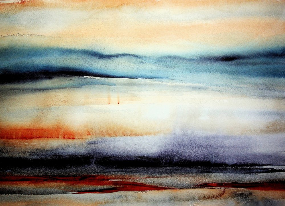 Brilho do Horizonte Abstrato de RodMacIver