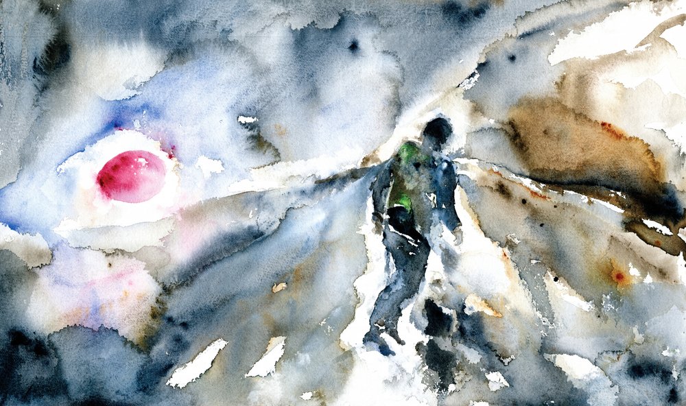Figura em Luz Abstrata de RodMacIver
