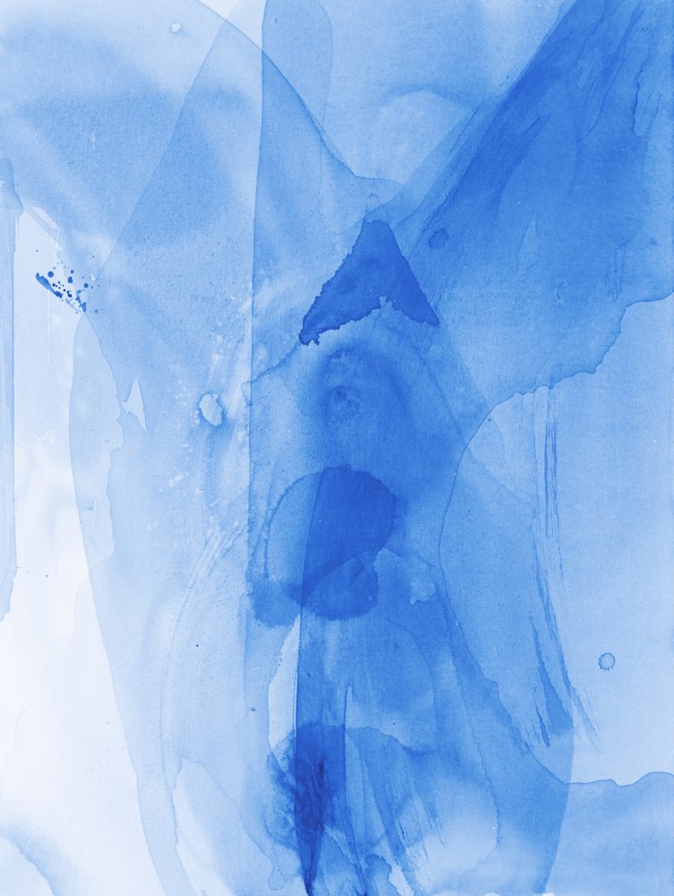 Abstrato «Fluid Blue» de RodMacIver
