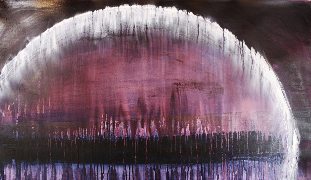 Arco Roxo Luminoso de RodMacIver