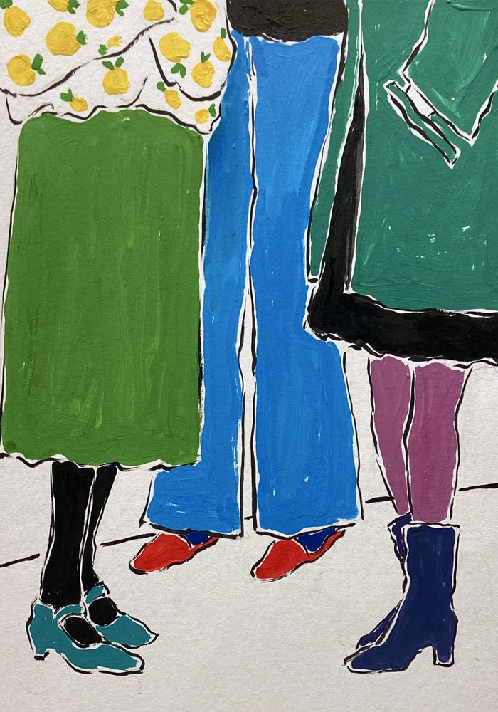 Amigos da Moda Colorida de Rushati Chowdhury
