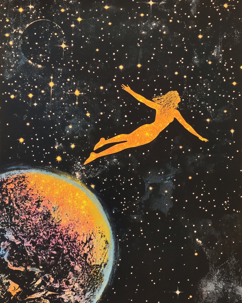 Voo dos Sonhos Celestiais de Samantha Hearn