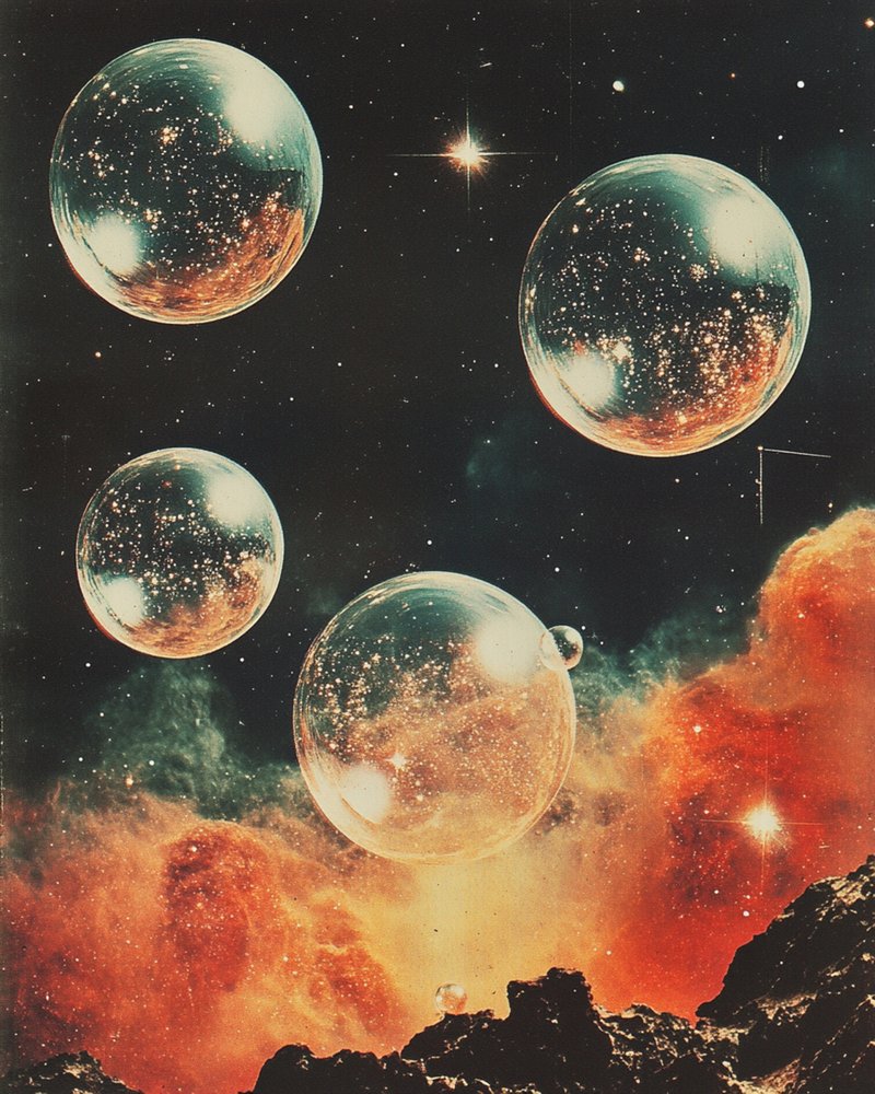 Esferas de Nebulosa Cósmica de Samantha Hearn