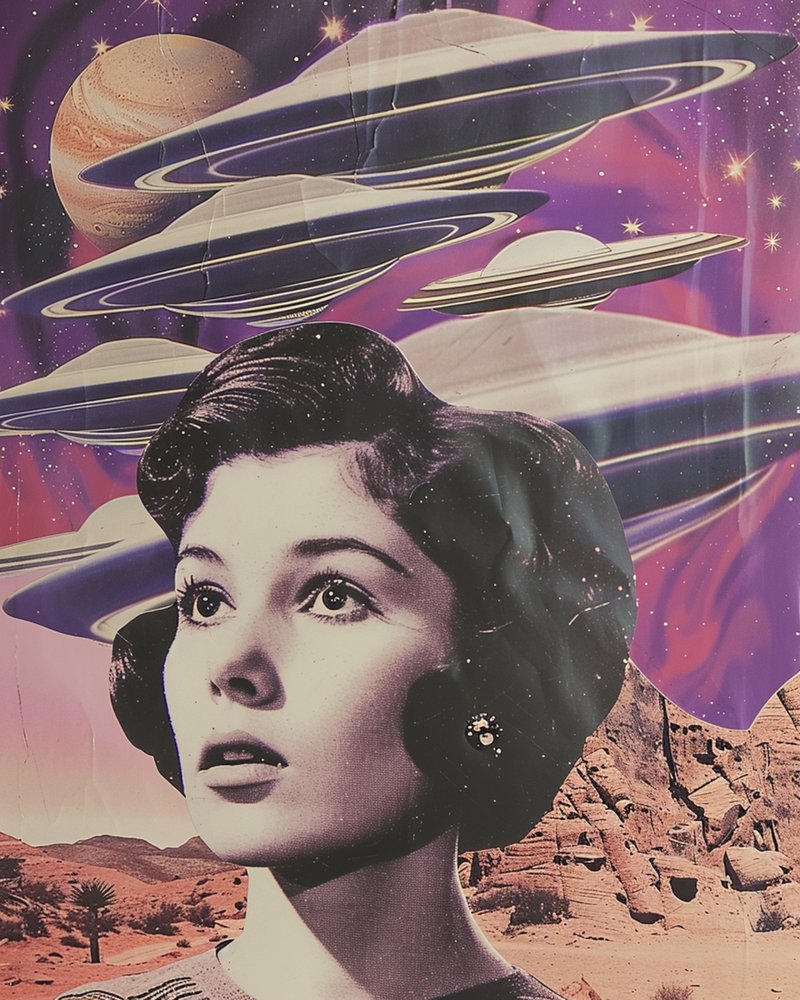 Encontro com um extraterrestre no deserto de Samantha Hearn