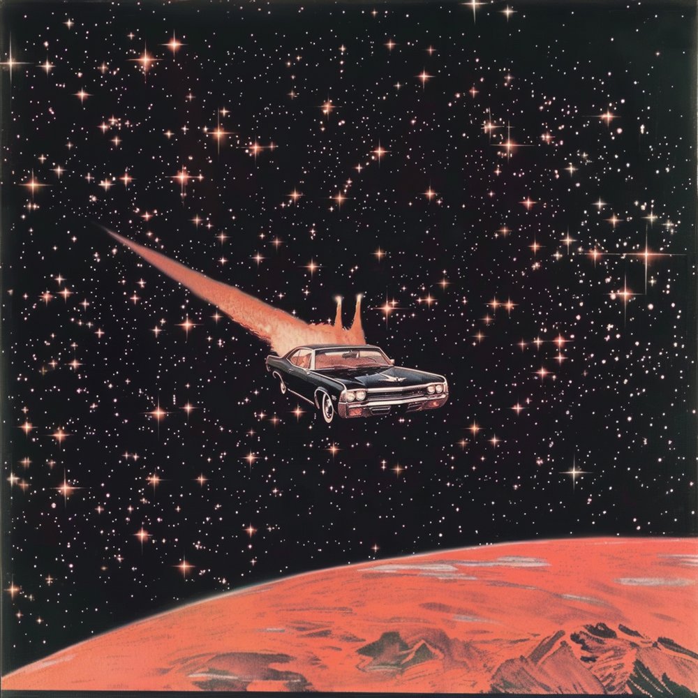 Carro Voador do Planeta Vermelho de Samantha Hearn