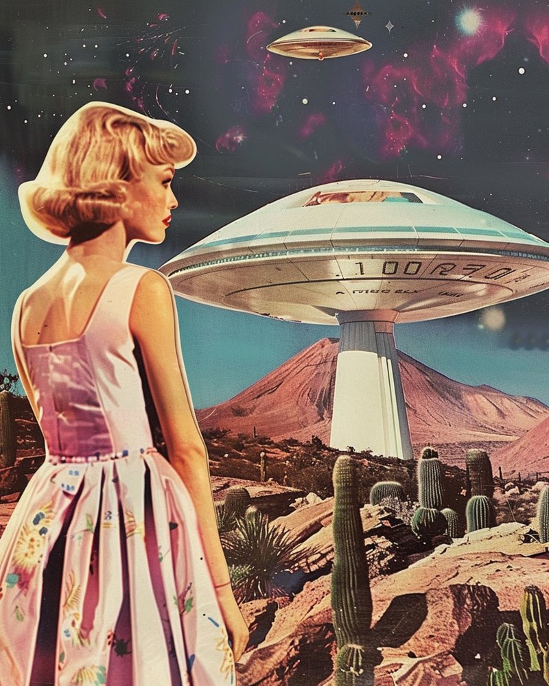 Encontro Retro no Deserto de Samantha Hearn
