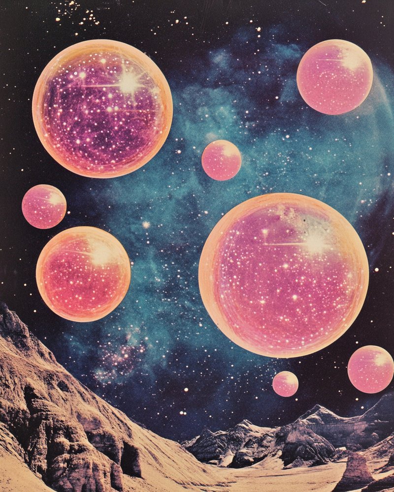 Paisagem Cósmica Surreal de Samantha Hearn