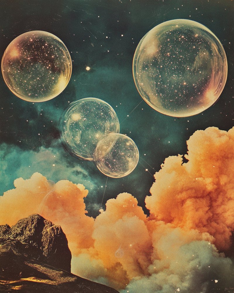 Paisagem Cósmica Surreal de Samantha Hearn