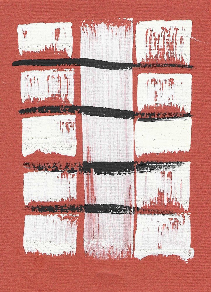 Linhas de blocos abstratas de Santhosh ch