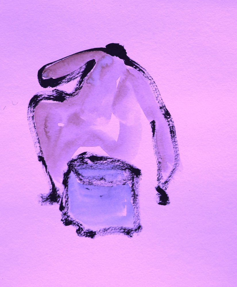 Formulário «Lavanda» abstrato de Santhosh ch
