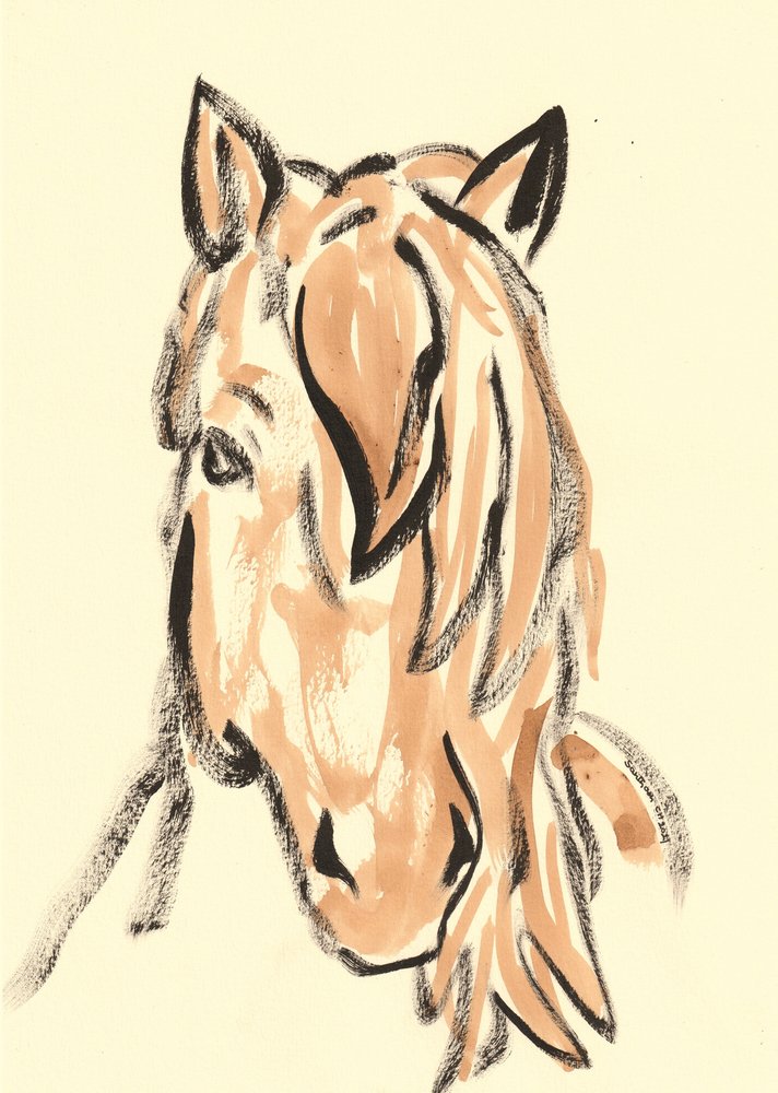Cabeça de cavalo dinâmica de Santhosh ch