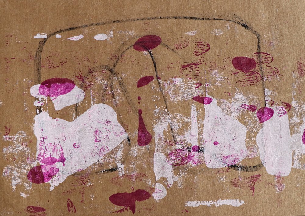 Vibrantes pinceladas abstratas de Santhosh ch