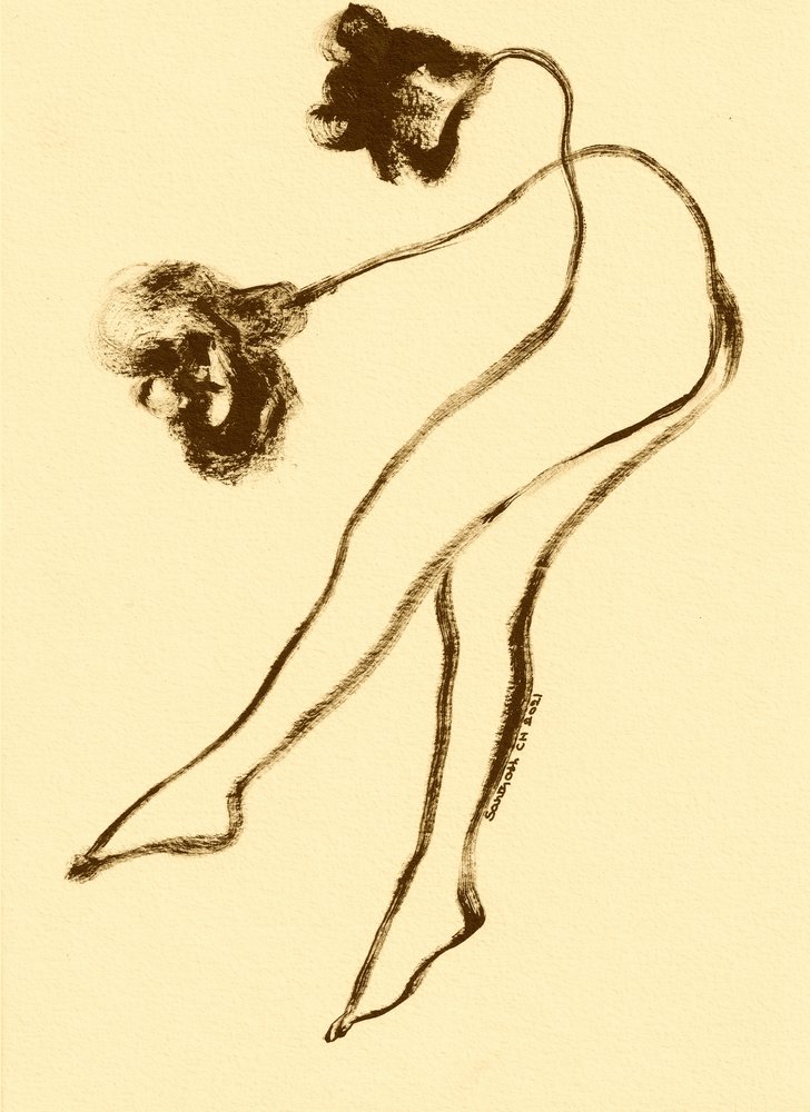 Dança floral fantasiosa de Santhosh ch