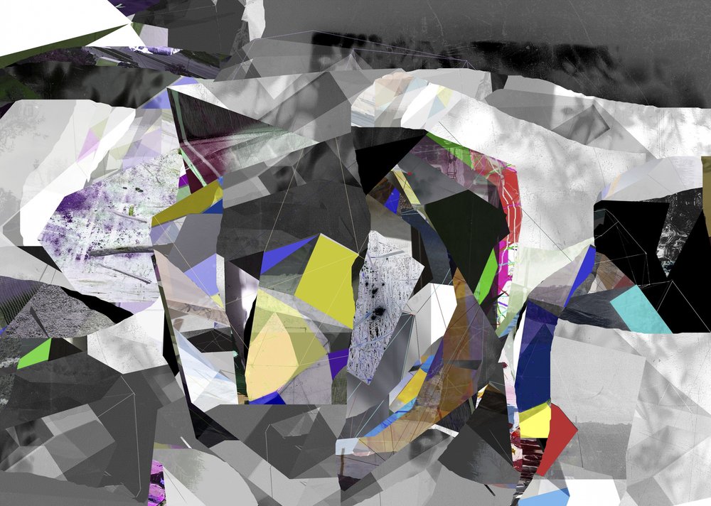 Abstrato geométrico dinâmico de Stefan Fransson