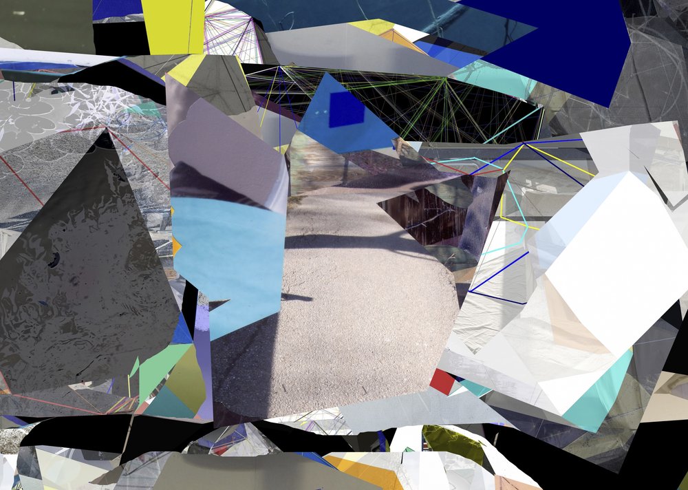Geometria urbana fragmentada de Stefan Fransson