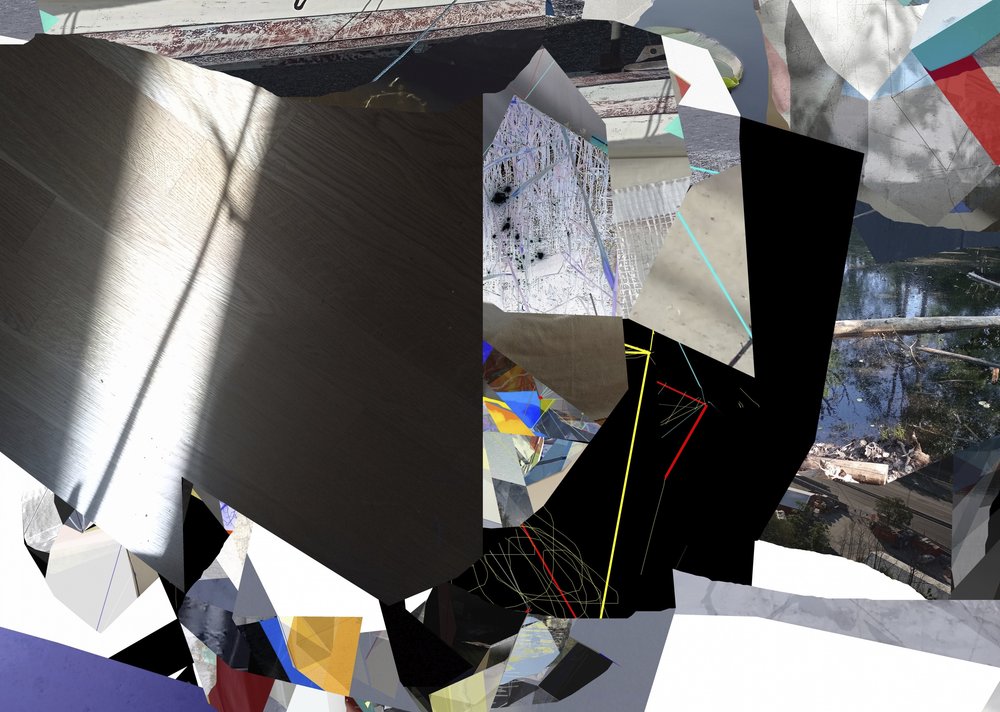 Colagem de Luz Fragmentada de Stefan Fransson