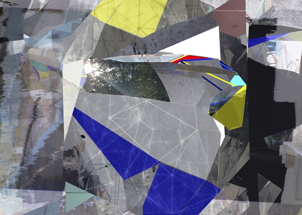 Geometria da luz fragmentada de Stefan Fransson