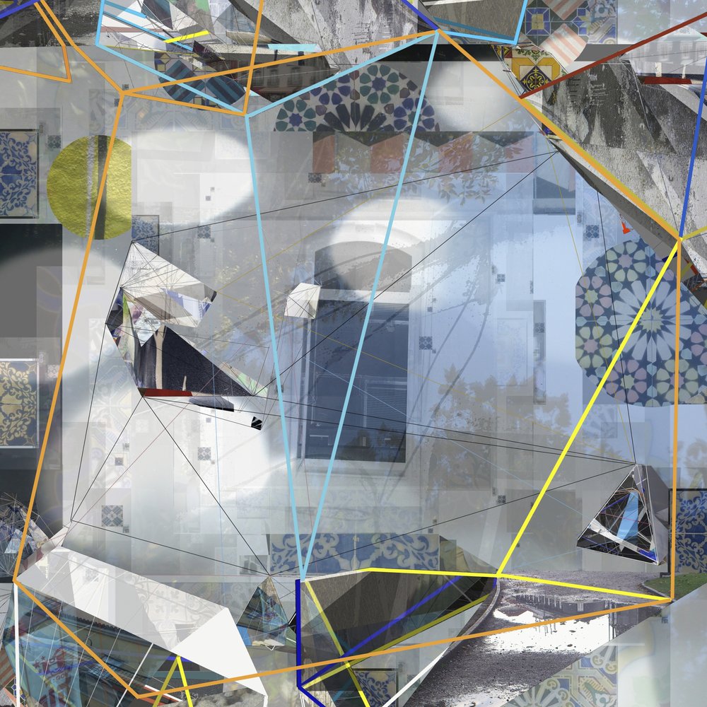 Geometria urbana fragmentada de Stefan Fransson