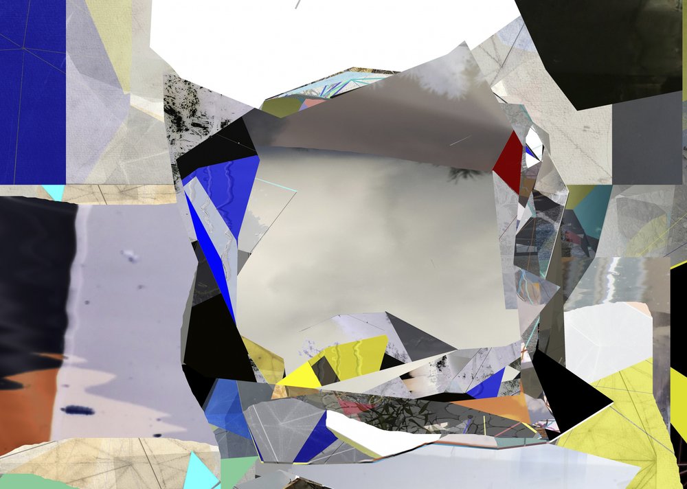 Geometria fragmentada moderna de Stefan Fransson