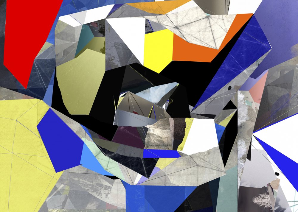 Geometria fragmentada e vibrante de Stefan Fransson