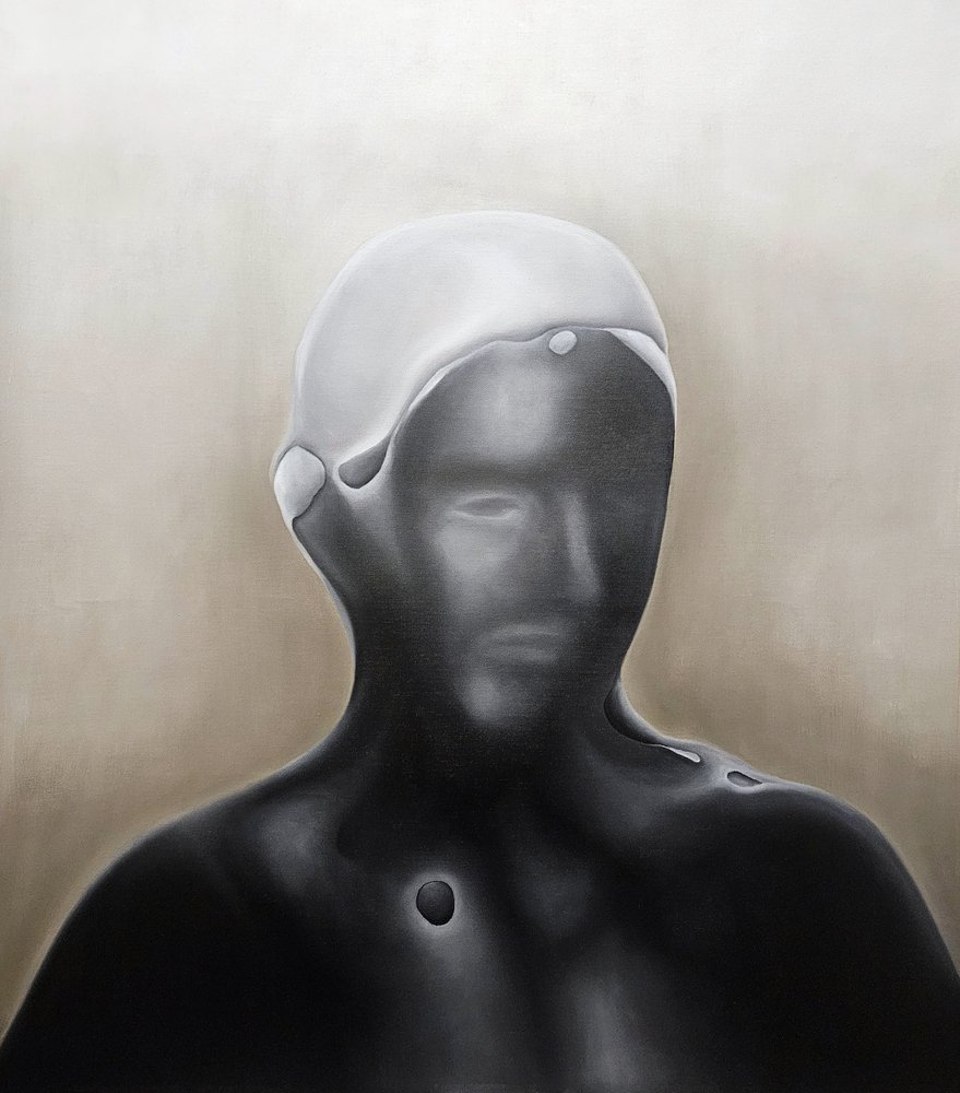 Figura abstracta escura de Stefano Mazzolini